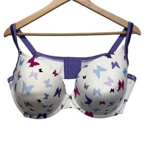 NWT Cacique Cotton Plunge bra